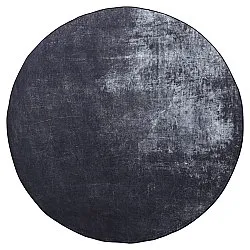 Round rug - Lynton (black)