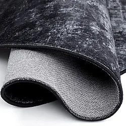Round rug - Lynton (black)