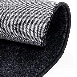 Round rug - Lynton (black)
