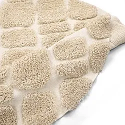 Round rug - Otranto Natural Cotton Shaggy (off-white)