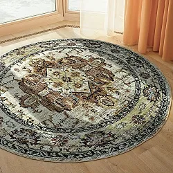 Round rug - Siliana (beige)