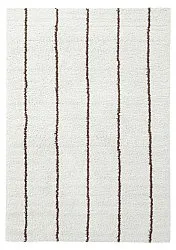 Shaggy rugs - Eze (white/brown)