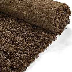 Shaggy rugs - Melilla Hand Woven Wool Shaggy (brown)