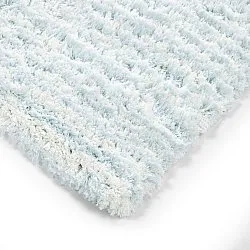 Shaggy rugs - Aden (light blue/white)