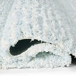 Shaggy rugs - Aden (light blue/white)