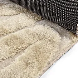 Shaggy rugs - Akaba (cream/beige)