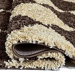 Shaggy rugs - Albi (brown/beige)