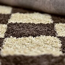 Shaggy rugs - Albi (brown/beige)