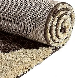 Shaggy rugs - Albi (brown/beige)
