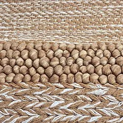 Wool rug - Almaty (light brown)