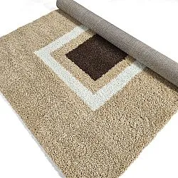 Shaggy rugs - Alsace (beige/white/brown)