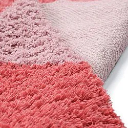 Shaggy rugs - Amira Natural Cotton Shaggy (pink)