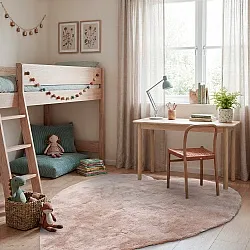 Children's Rug - Aranga Super Soft Heart (pink)