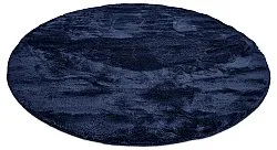 Round rugs - Aranga Super Soft Fur (dark blue)
