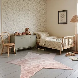 Children's Rug - Aranga Super Soft Star (pink)