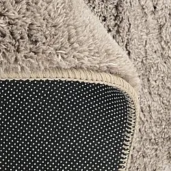 Oval Shaggy Rug - Aranga Super Soft Fur (brown)