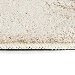 Oval Shaggy Rug - Aranga Super Soft Fur (beige)
