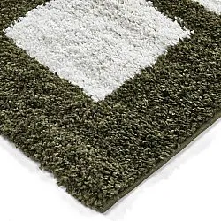 Shaggy rugs - Asilah (green/white)