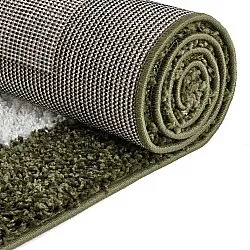 Shaggy rugs - Asilah (green/white)