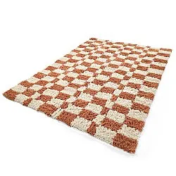 Shaggy rugs - Atrani Natural Cotton Shaggy (orange)