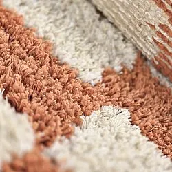 Shaggy rugs - Atrani Natural Cotton Shaggy (orange)