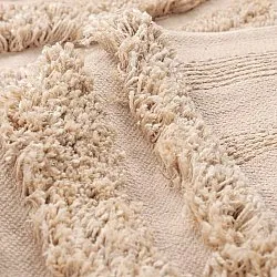 Shaggy rugs - Cazorla Natural Cotton Shaggy (beige)