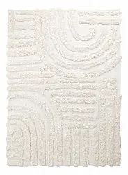 Shaggy rugs - Cazorla Natural Cotton Shaggy (off-white)