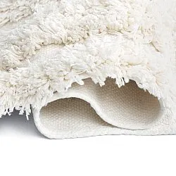 Shaggy rugs - Cazorla Natural Cotton Shaggy (off-white)