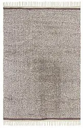 Shaggy rugs - Celina Natural Cotton Shaggy (beige/brown)