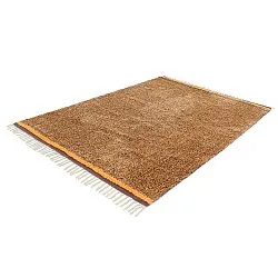 Shaggy rugs - Celina Natural Cotton Shaggy (brown/orange)