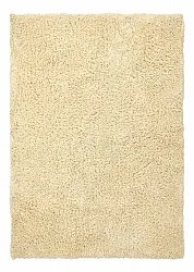 Shaggy rugs - Combarro Solid Cotton Shaggy (light yellow)