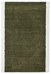 Shaggy rugs - Conques (green/white)