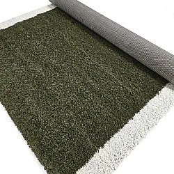 Shaggy rugs - Conques (green/white)