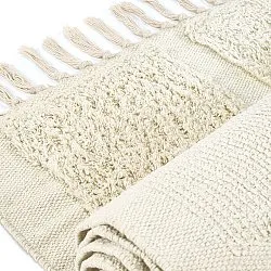 Shaggy rugs - Cyrus Natural Cotton Shaggy (beige)