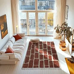 Shaggy rugs - Cyrus Natural Cotton Shaggy (brown)