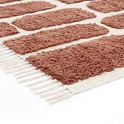 Shaggy rugs - Cyrus Natural Cotton Shaggy (brown)
