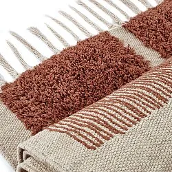 Shaggy rugs - Cyrus Natural Cotton Shaggy (brown)