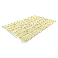Shaggy rugs - Cyrus Natural Cotton Shaggy (yellow)