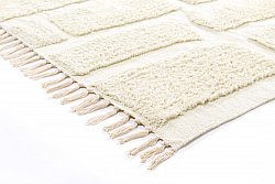 Shaggy rugs - Cyrus Natural Cotton Shaggy (off-white)