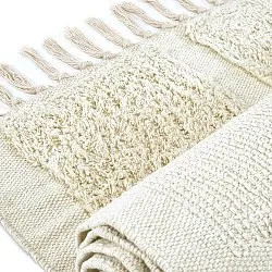 Shaggy rugs - Cyrus Natural Cotton Shaggy (off-white)