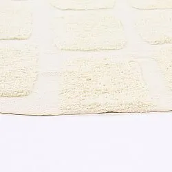 Round rug - Cyrus Natural Cotton Shaggy (off-white)