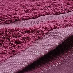 Shaggy rugs - Cyrus Natural Cotton Shaggy (red)
