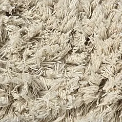 Shaggy rugs - Fassale Hand Woven Wool Shaggy (cream)
