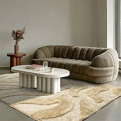 Shaggy rugs - Fergana (cream/beige)