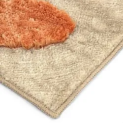 Shaggy rugs - Fergana (cream/orange)