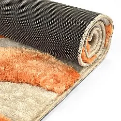 Shaggy rugs - Fergana (cream/orange)