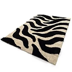 Shaggy rugs - Fergana (cream/black)