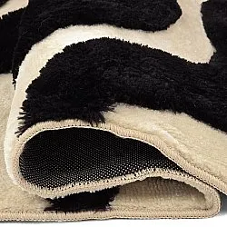 Shaggy rugs - Fergana (cream/black)