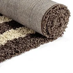 Shaggy rugs - Imilchil (beige/brown)
