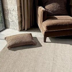 Wool rug - Larkana (beige/white)